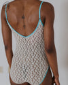 BASERANGE 25 Early Spring MUSIAL Jumpsuit BAS-ONMU-LA-SP25-UNDYED (TURQUOISE)
